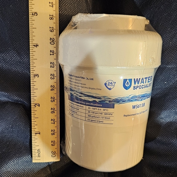 (2) Water Specialist  WS613B Refrigerator Water Filters fits GE MWF. - Picture 7 of 7